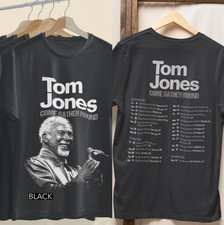Tom Jones 2026 Retro Pop Music Tour Dates Reprint Shirt picture