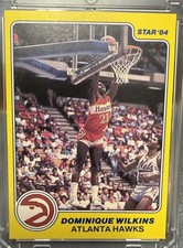 1983-84 Star All-Rookie Team - Dominique Wilkins #8 (RC) - Hawks Legend   picture