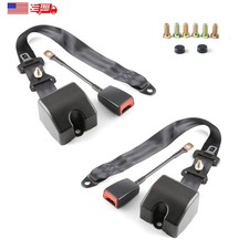 2pcs Fit For Porsche 911 1965–1983 3-point Seat Belts picture