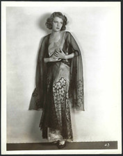 ELISSA LANDI VINTAGE ORIGINAL PHOTO HOLLYWOOD ACTRESS STUNNING 1936 PORTRAIT picture
