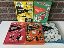 Vintage Child Horizons Books Lot Set 5 Illustrated Children’s Series picture