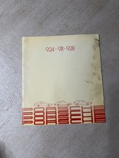 Porsche 924 911 928 Full Line Sales Brochure picture