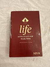 NIV Life Application Study Bible, Third Edition, Personal Size (Hardcover) READ picture