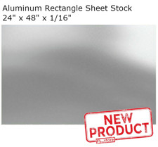 Aluminum Rectangle Sheet Stock 24