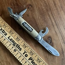 Vintage Imperial Prov RI Folding Multi Tool Pocket Camp Knife Survival EDC picture