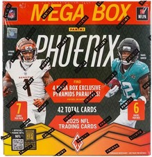 2025 Panini Phoenix Football Trading Cards MEGA BOX BRAND NEW FACTORY SEALED picture