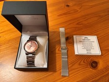 Orient Bambino Version 7 (38mm) Automatic Dress Watch with Extra Mesh Strap picture