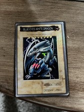 Bandai Yu-Gi-Oh Blue-Eyes White Dragon #118 English Super Rare 1998 picture