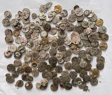 Huge 1000g+ Vintage Mechanical Watch Movement Parts Repair Lot Mixed Incomplete picture