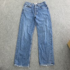 AGOLDE 90s Jeans Womens 26 Medium Wash Blue High Rise Relaxed Straight Denim picture