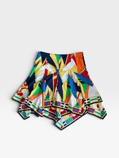 VTG Lauren Ralph Lauren Colorful Midi Skirt 1990’s Preppy Nautical Whimsical 14 picture