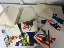 Vintage USPS Commemorative Mint Stamp Sets 1973-1982 Olympic Space Estate Lot picture