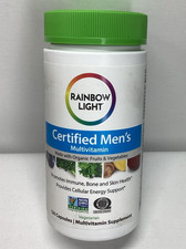 Rainbow Light Certified Mens Multivitamin 120 Vegetarian Capsules Exp 03/2027 picture