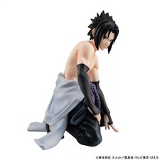 Megahouse G.E.M. Naruto Shippuden Uchiha Sasuke Palm Size Action Figure picture