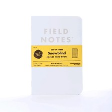 NEW/SEALED - Field Notes Notebook Snowblind Limited Edition Winter 2015 picture