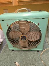 Vintage Homart 3-Speed Window Fan  Industrial metal SEARS ROEBUCK picture