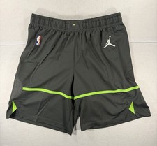 Minnesota Timberwolves Authentic On Court Game Shorts - Gray - 36R - Size M/L picture