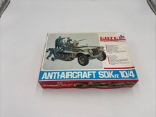 Ertl 1/35 Anti-Aircraft SDKfz 10/4  Plastic Model Kit ESCI OPEN BOX picture