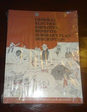 Vintage 1982 General Electric Employee Benefits Summary Plan Description Booklet picture
