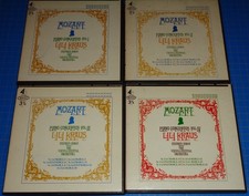 Lili Kraus MOZART Piano Concertos Vol. 1-4 - Epic 4 Reel Tapes 4 Track picture