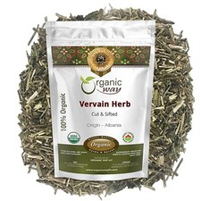 Organic Way Vervain Herb (Verbena officinalis) Cut and Sifted - Origin Albanoa picture