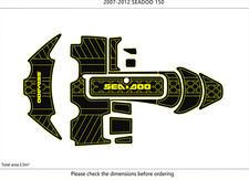 2007-2012 Sea Doo 150  Speedster DuraEVA Boat flooring picture