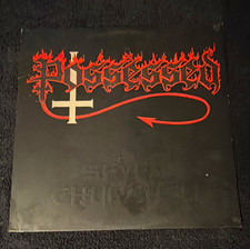 Possessed Seven Churches LP 1985 Combat MX 8024 1st Press Green Label Original  picture