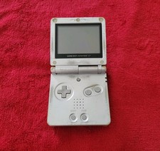 Nintendo Gameboy Advance SP Platinum Silver AGS-001 ( PRE-OWNED ) Tested Works  picture