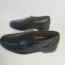 Florsheim Riva Shoes Mens 13 EEE Brown Leather Comfortech Slip-On Dress Loafers picture