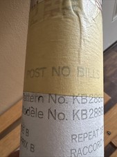 Vintage 1970’s Pop Art/ Counterculture Metallic Foil Wallpaper. “Post No Bills” picture