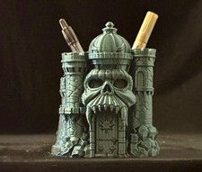 Castle Grayskull Inspired Desk Organizer Pen Cup MOTU Fan Gift picture