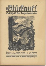 GLÜCKAUF  --   ZEITSCHRIFT DES ERZGEBIRGSVEREINS  --   JUNI  1931 picture