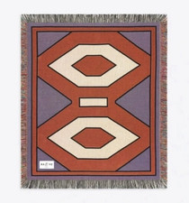 Official BAYC Woven Throw Blanket Geometric Design New Factory Sealed Bored Ape picture