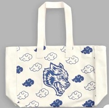 New Darc Sport Naruto collaboration tote bag In Cream/Blue picture