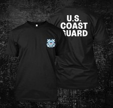us coast guard - Custom Men's Back and front T-Shirt Tee picture