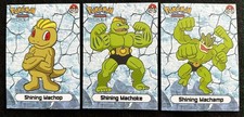 MACHOP X MACHOKE X MACHAMP EVOLUTION LOT - POKEMON SHINY INFINITY CCG HOLO picture