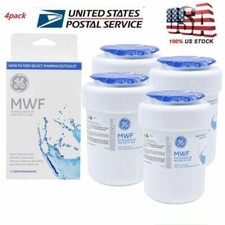 4 PACK GE MWF MWFP 46-9991 GWF Smartwater Genuine Refrigerator Water Filter picture