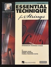 Essential Technique for Strings - Violin Book 3 w EEi (Book/Media Online) picture