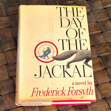 The Day of the Jackal Frederick Forsyth Viking Press 1971 2nd Printing HC DJ picture