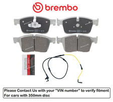 Front Brake Pad Set OES Ceramic +Sensor for Jaguar F-Pace (18