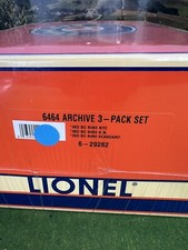 LIONEL 6-29282 6464 BOXCAR ARCHIVE SET 29283 29284 29285 NYC GN SEABOARD SEALED picture
