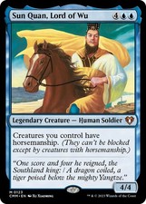 Sun Quan, Lord of Wu - 123 - NM - Commander Masters picture