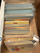 HUGE LOT OF 500+ Vintage 20th cent. POSTCARDS Humor Bawdy Satire Most Unused picture