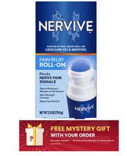 Nervive Pain Relieving Roll On, Max Strength Topical Pain Relief, 2.5 oz picture