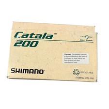 Shimano Catala 200 Baitcasting Fishing Reel Gold CTL-200 5.2:1 Gear Ratio Box picture