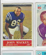 1964 PHILADELPHIA JOHN MACKEY ROOKIE CARD (COLTS) #3 picture