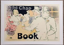 THE CHAP BOOK Lithograph RE Society Original Toulouse-Lautrec w/ COA picture