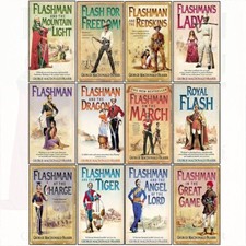 Flashman Papers by George MacDonald Fraser - Complete Set Series Lot 1-12 picture