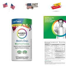 Rainbow Light Men's One High Potency Multivitamin 120 Count Non GMO picture