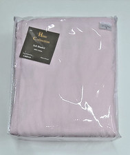 Sferra Home Collection Plush Blanket 8890 King Pink 100% Cotton picture